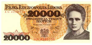 20,000 Gold 1989, AN series