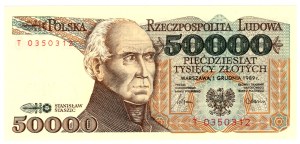 50,000 Gold 1989, T series