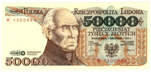 50,000 Gold 1989, series W