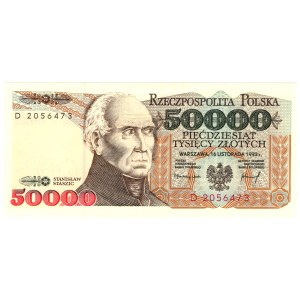 50 000 Złotych 1993, seria D