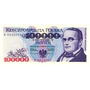 100 000 Złotych 1993, seria B