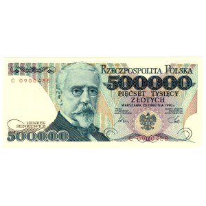 500 000 Złotych 1990, seria C