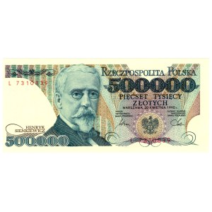 500 000 Złotych 1990, seria L