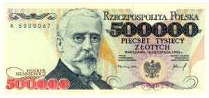 500,000 Gold 1993, series K