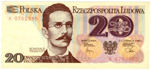 20 Gold 1982, series A - first series