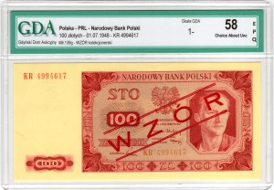 100 Gold 1948, KR series, MODEL