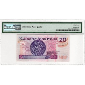 20 Złotych 1994, seria ZA - seria zastępcza