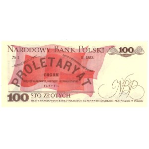 100 Złotych, 1986, seria MH