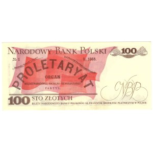 100 Złotych, 1986, seria MM