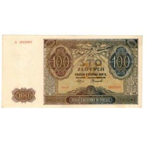 100 Złotych 1941, seria A