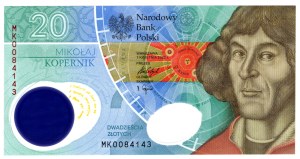 20 PLN 2022, Nicolaus Copernicus