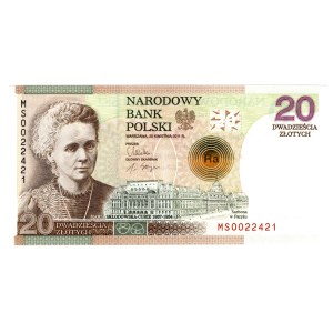 20 złotych 2011, Maria Skłodowska-Curie