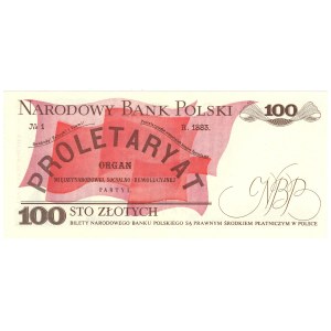 100 Złotych, 1988, seria RA