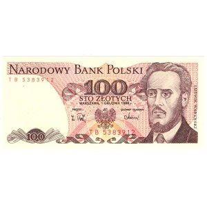 100 Złotych, 1988, seria TB