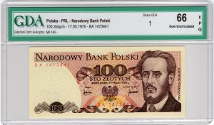100 Gold 1976, BA series