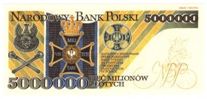 5 million gold 1995, CM series - autographed by Mr. Czeslaw Miłczak