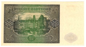 500 zloty 1946, series I