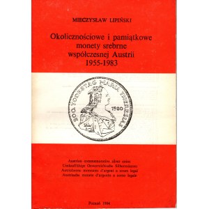 Mieczysław Lipiński, Okolicznościowe i pamiątkowe monety srebrne współczesnej Austrii 1955- 1983