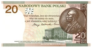 20 zl 2011, Maria Skłodowska-Curie