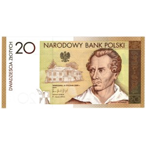 20 złotych 2009, Juliusz Słowacki