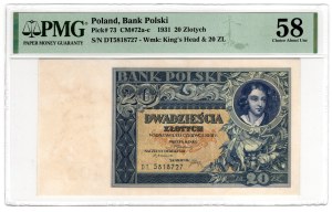 20 Gold 1931, DT series