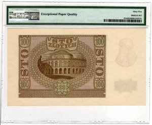 100 Zlotys 1940, series B - counterfeit ZWZ
