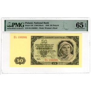 50 Złotych 1948, seria EL
