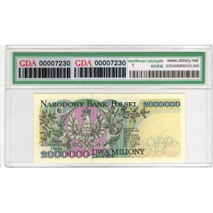2 000 000 Złotych 1993, seria B