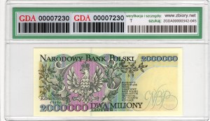 2,000,000 Zlotys 1993, Series B