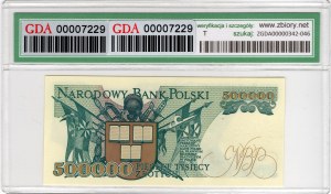 500,000 Gold 1990, Series K
