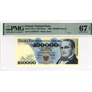 100 000 Złotych 1990, seria AG