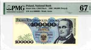 100,000 Gold 1990, Series AA