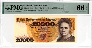20,000 Gold 1989, series Y