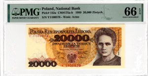 20,000 Gold 1989, series Y