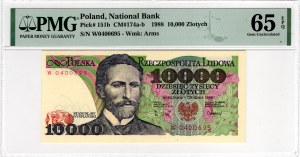 10,000 Gold 1987, series W