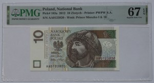 10 Gold 2012, AA series