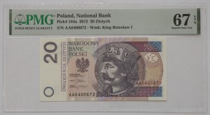 20 Gold 2012, AA series