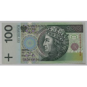 100 Złotych 1994, seria EK