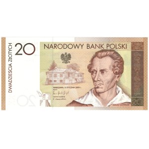 20 złotych 2009, Juliusz Słowacki
