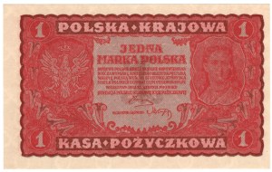 1 Polish mark 1919, 1st Series AJ