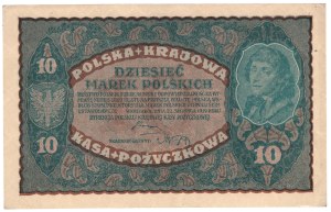 10 Polish marks 1919, 2nd Series U