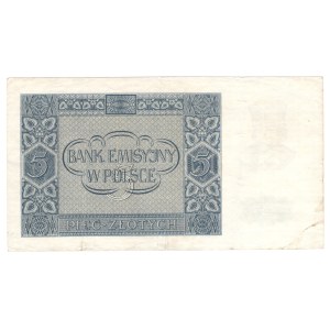5 zloty 1940, Series A
