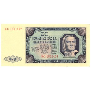 20 Złotych 1948, seria KC