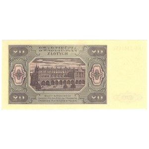 20 Złotych 1948, seria KC