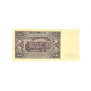 20 Złotych 1948, seria KB