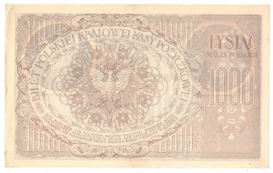 1,000 Polish marks 1919, III Series B