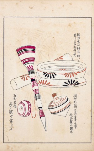 Shimizu Seifu (1851-1913), Giocattoli, dalla serie: 