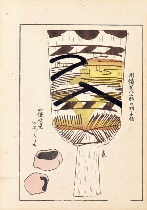 Shimizu Seifu (1851-1913), Hagoita - a palette for a traditional New Year game, from the series: 