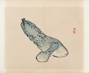 Kōno Bairei (1844-1895), Cucumbers, published by Yamada Shinzaburo, Kyoto/Japan, 1913.