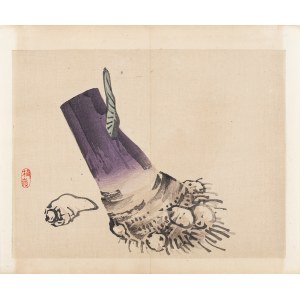 Kōno Bairei (1844-1895), Korzeń, wyd. Yamada Shinzaburo, Kioto/Japonia, 1913 r.